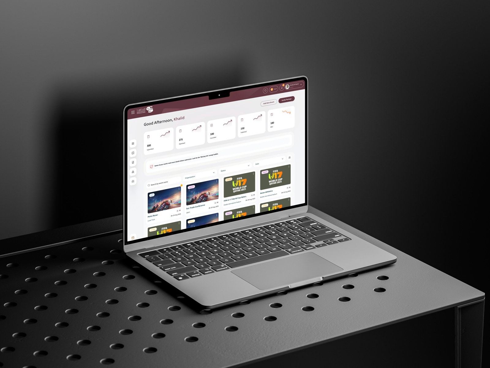 Qatar Event Platform project overview